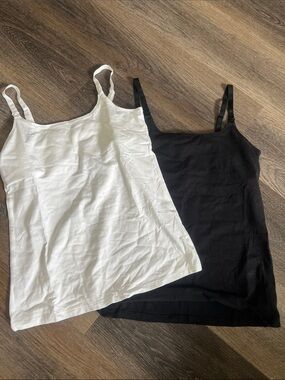 (9) New 2pack Nursing bra tanks